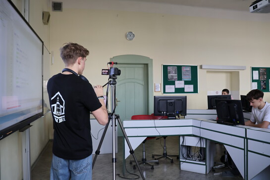 Max Jelínek - propagační video školy - maturitní práce