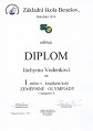 Diplom J. Vodenky z KK ZeO 2017