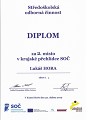 KK SOČ 2019 - Diplom Lukáše Hory