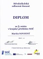 KK SOČ 2019 - Diplom Martina Novotného