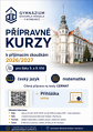 Přípravné kurzy k přijímacím zkouškám 2026/2027