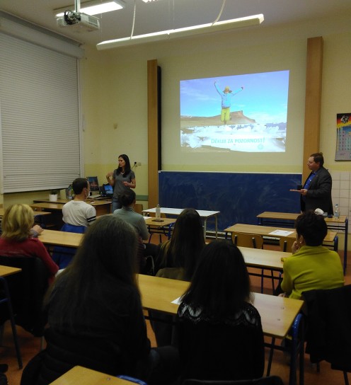 Beseda s absolventkou Janou Smolíkovou