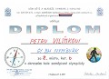 Diplom P. Vilímka z OK ZeO 2019