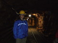Důlní kontrolor v Harrachovské štole